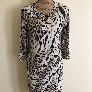 Leopard print dress